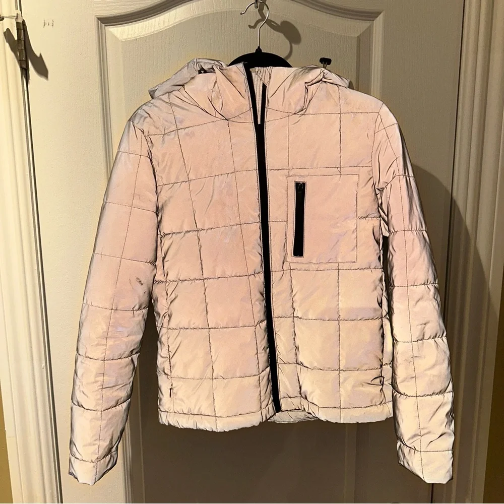 ZARA | Luminescent Grey Jacket - Picture 2 of 5